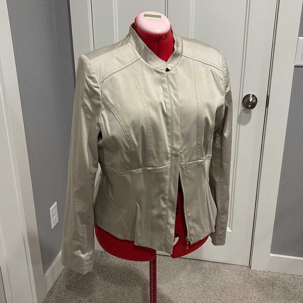 White House Black Market Moto Jacket